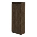 Ver imagem 1 de Armário para Escritório Alto 2 Portas com Chave 60cm Me4151 Tecno Mobili - Nogal