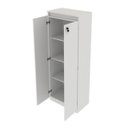 Ver imagem 2 de Armário para Escritório Alto 2 Portas com Chave 60cm Me4151 Tecno Mobili - Branco