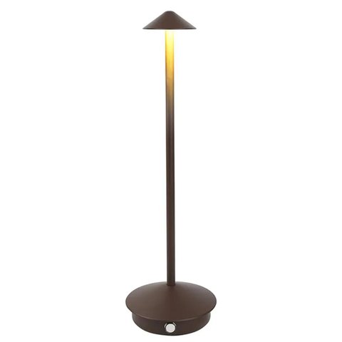 Luminaria Abajur de Mesa Led 3 Tons Controle de Intensidade Usb Bateria Recarregavel Casa Quarto Cab