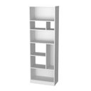 Ver imagem 2 de Estante Livreiro Decorativa 8 Nichos Roma B38 Branco Nova Mobile
