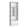 Estante Livreiro Bali B37 Branco Nova Mobile - 3