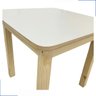 Conjunto de Mesa Baú com 2 Cadeiras Colorida Infantil de Madeira Maciça Resistente - 3