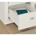 Ver imagem 3 de Gaveteiro para Escritório 4 Gavetas Me4133 Branco Tecno Mobili