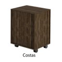 Ver imagem 7 de Gaveteiro Arquivo para Escritório Home Office 3 Gavetas Nogal - Tecno Mobili