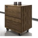 Ver imagem 1 de Gaveteiro Organizador com Chave e Rodízios 48,8cm Me4148 Tecno Mobili - Nogal