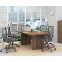 Ver imagem 5 de Mesa Reunião para Escritório 200x100cm Me4119 Nogal Tecno Mobili