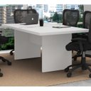 Ver imagem 2 de Mesa Reunião para Escritório 200x100cm Me4119 Branco Tecno Mobili
