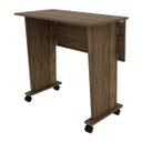 Ver imagem 1 de Mesa Multiuso Dobravel para Notebook Me4117 Nogal Tecno Mobili