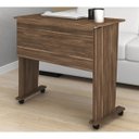 Ver imagem 2 de Mesa Multiuso Dobravel para Notebook Me4117 Nogal Tecno Mobili