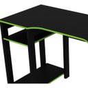 Ver imagem 5 de Mesa para Computador Gamer 1,36m com Suporte para Monitores Me4152 Tecno Mobili - Preto/verde