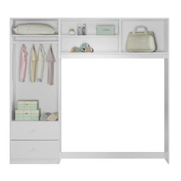 Conjugado Guarda-roupa Ternura 9250 Branco Peternella - 2
