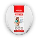 Ver imagem 1 de Assento Sanitário Oval Linea Slim Branco Mebuki