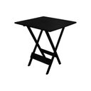 Ver imagem 1 de Mesa Dobrável De Madeira Maciça 70X70 - Preto - Preto