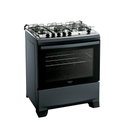 Ver imagem 1 de Fogão Dako Supreme Glass 5 Bocas a Gás Acendimento Automático Titanium - Bivolt