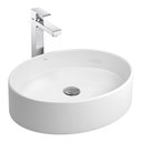 Ver imagem 2 de Cuba de Apoio Lavatório Oval 50x41cm Branco - L.93.17