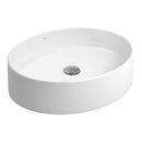 Ver imagem 1 de Cuba de Apoio Lavatório Oval 50x41cm Branco - L.93.17