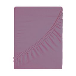 Lençol de Malha Casal Com Elástico 100% Algodão Cor:Rosa - 1