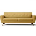 Ver imagem 3 de Sofá 4 Lugares Sala de Estar Miami 2,60M D02 Veludo Mostarda C-279 - LyAM Decor