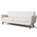 Ver imagem 3 de Sofá 4 Lugares Sala de Estar Miami 2,60M D02 Linho Cru A-430 - LyAM Decor