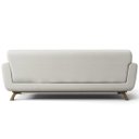 Ver imagem 6 de Sofá 3 Lugares Sala de Estar Miami 2,30M D02 Linho Cru A-430 - LyAM Decor
