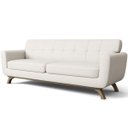 Ver imagem 3 de Sofá 3 Lugares Sala de Estar Miami 2,30M D02 Linho Cru A-430 - LyAM Decor