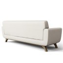 Ver imagem 4 de Sofá 3 Lugares Sala de Estar Miami 2,10M D02 Linho Cru A-430 - LyAM Decor