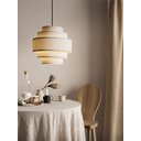 Ver imagem 4 de Lustre Pendente Bolo Vivare Md-4390 Cúpula em Tecido Branca - Bivolt Vivare Iluminação