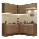 Ver imagem 3 de Armário de Cozinha Completa de Canto 349cm Rustic Glamy Madesa 03