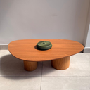 Ver imagem 4 de Mesa Bean de Centro Sala Organica Duo 100x60cm Modelar Art Mesa de Centro