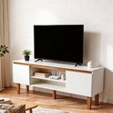 Ver imagem 1 de Rack Cava 136cm com Prateleira para TV até 60" Byhouse