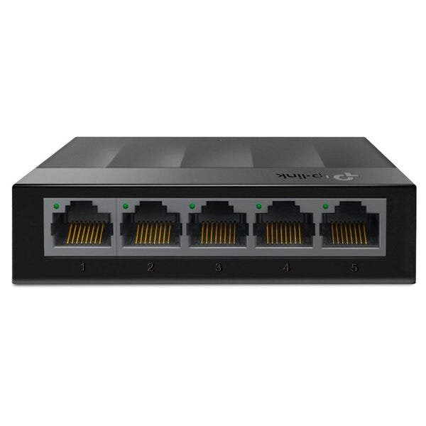 Switch Gigabit TP-Link Litewave LS1005G, 5 Portas 10/100/1000, de Mesa - Preto - 2
