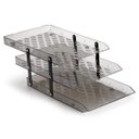 Ver imagem 1 de Caixa para Correspondência Tripla Móvel, Waleu - Fumê - 10050019