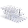 Caixa para Correspondência Tripla Móvel, Waleu - Cristal - 10050018 - 1