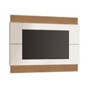 Ver imagem 1 de Painel para TV Classic 180cm Off White com Freijó - Imcal Móveis