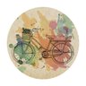 Kit 3 Placa Decorativa Quadro - Musica Bale Bicicleta - 2