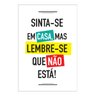 Quadro Placa Decorativa - Sinta-se Em Casa - 1