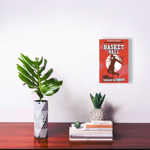 Quadro Placa Decorativa Esporte - Basketball Basquete - 2