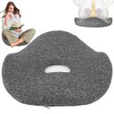 Ver imagem 1 de Almofada Ortopedica Ergonomica Cadeira Coccix Lombar Coluna Postural Alivia Dores Casa Escritorio Ca