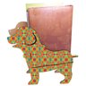 Porta Livro Revista Organizador Cachorro Colorido - 2