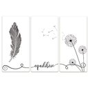 Ver imagem 1 de Quadros Placas Decorativas Escolha o Seu!!! Nome do Desenho:Pena