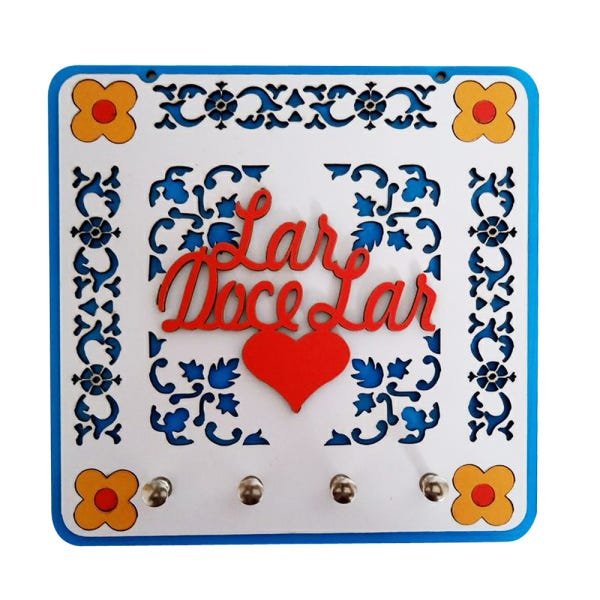 Porta Chaves - Lar Doce Lar - 1