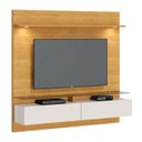 Ver imagem 1 de Home Suspenso Vidratto 180cm Nature com Off White - Imcal Móveis