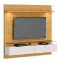 Ver imagem 1 de Home Suspenso Vidratto 180cm Nature com Off White - Imcal Móveis