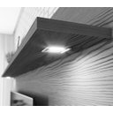 Ver imagem 7 de Home Suspenso Vidratto 180cm Nature com Off White - Imcal Móveis