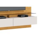 Ver imagem 4 de Home Suspenso Vidratto 180cm Nature com Off White - Imcal Móveis