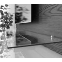 Ver imagem 5 de Home Suspenso Vidratto 180cm Nature com Off White - Imcal Móveis
