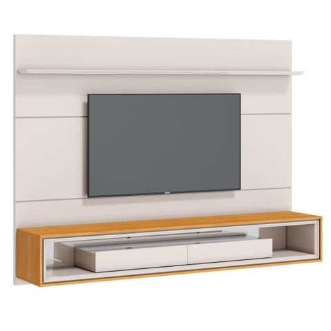 Home Suspenso Ópera 180cm Off White com Nature - Imcal Móveis