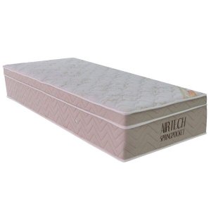 Colchão Solteiro Ortobom Molas Ensacadas Airtech Springpocket 88x188x30