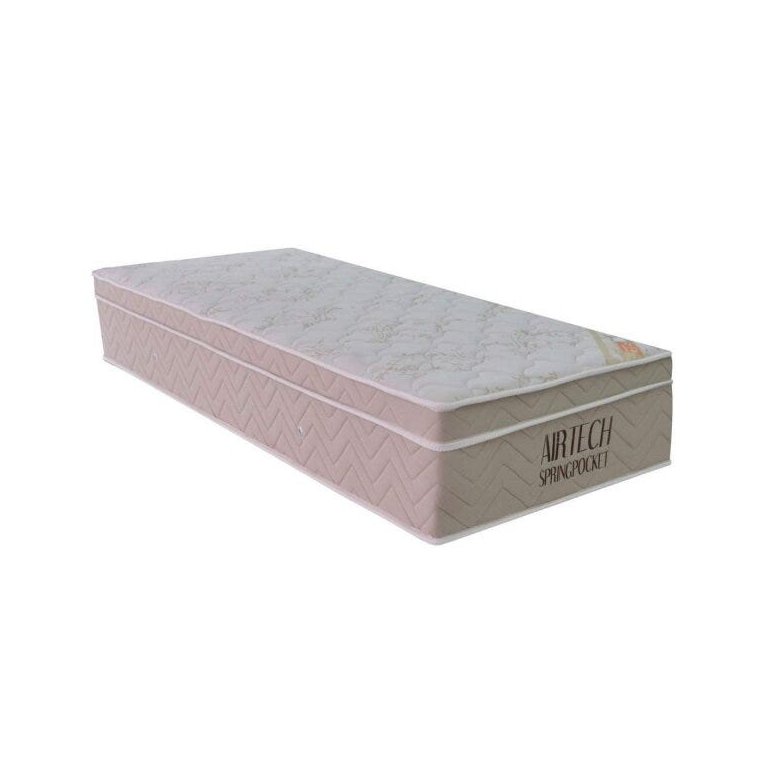 Colchão Solteiro Ortobom Molas Ensacadas Airtech Springpocket 88x188x30