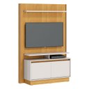 Ver imagem 1 de Home Theater Fit Nature com Off White - Imcal Móveis